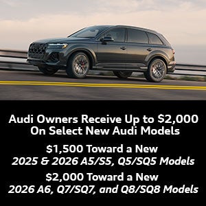 Audi Owners Receive Up to $2,000