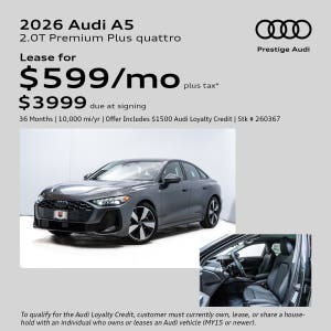 Audi A5 Lease Offer