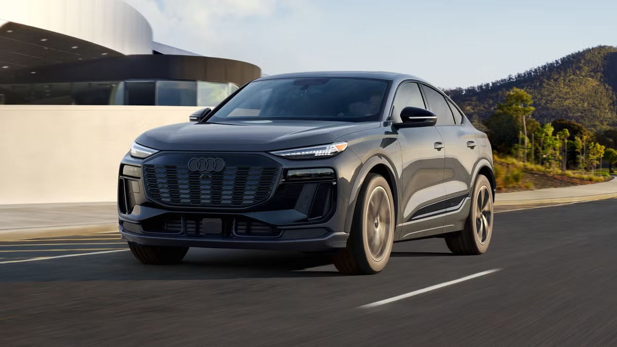 2027 audi q6 sportback etron exterior front view