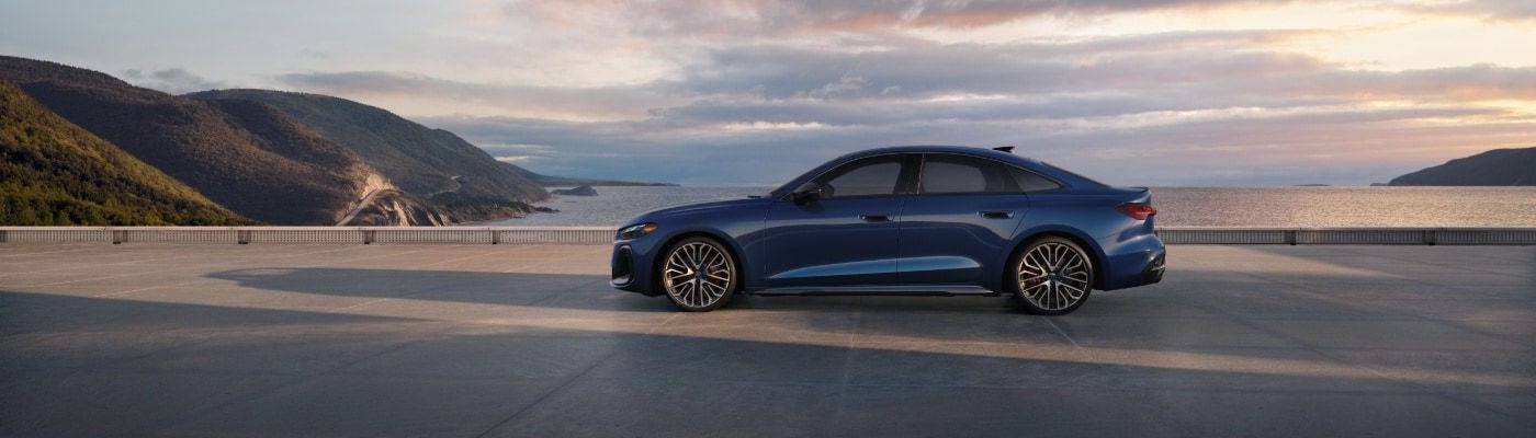Audi S5 new long shot side view