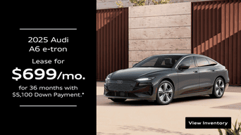 Front view of a 2025 Audi A6