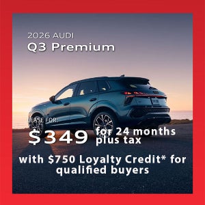 2026 Audi Q3 offer