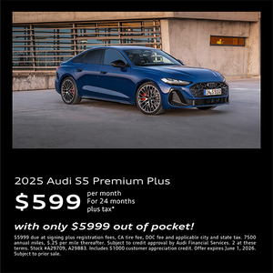 2025 Audi S5 Lease Offer