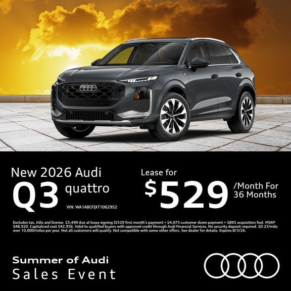 New 2026 Audi Q3