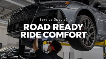 Road Ready Ride Comfort — Audi service special