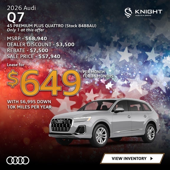 June Q7 Sale