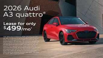 2026 Audi A3 Lease 