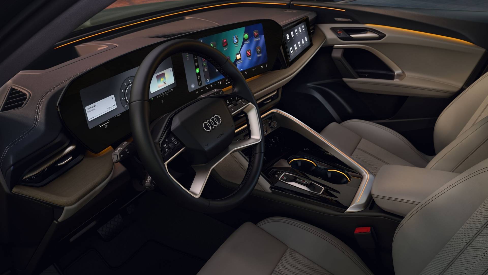 Audi Q5 Modern and Driver-Focused Interior