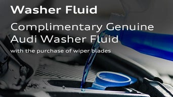 Washer Fluid specials at Audi Downtown Vancouver