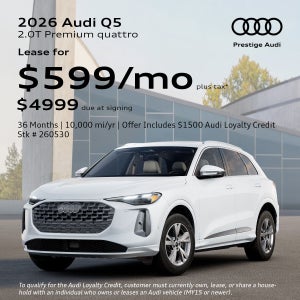 Audi Q5 Premium quattro Lease Offer