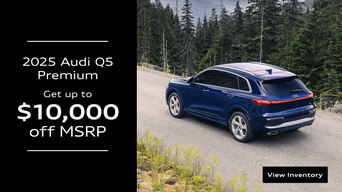 Side view of an Audi Q5