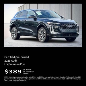 2025 CPO used Q5 offer