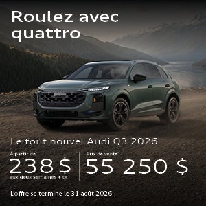 Le tout nouvel Audi Q3 2026