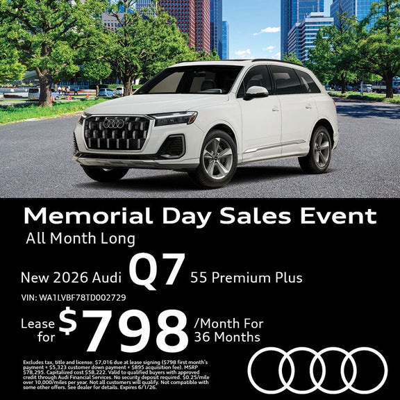New 2026 Audi Q7