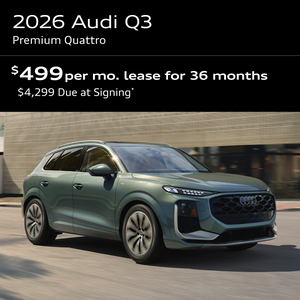 2026 Audi Q5 Premium Quattro: Lease for $593/month for 36 months*