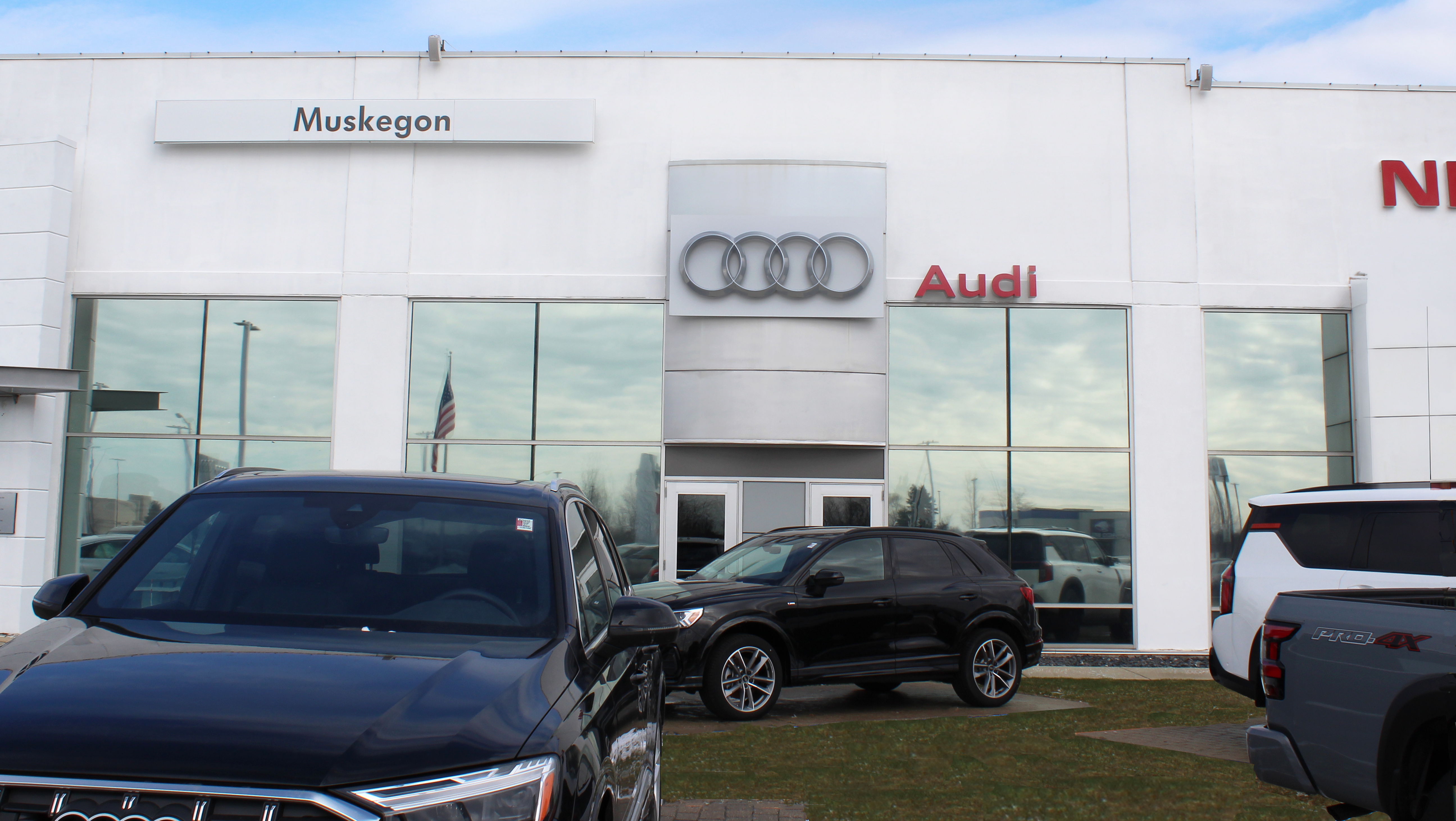 Front view of Audi Muskegon