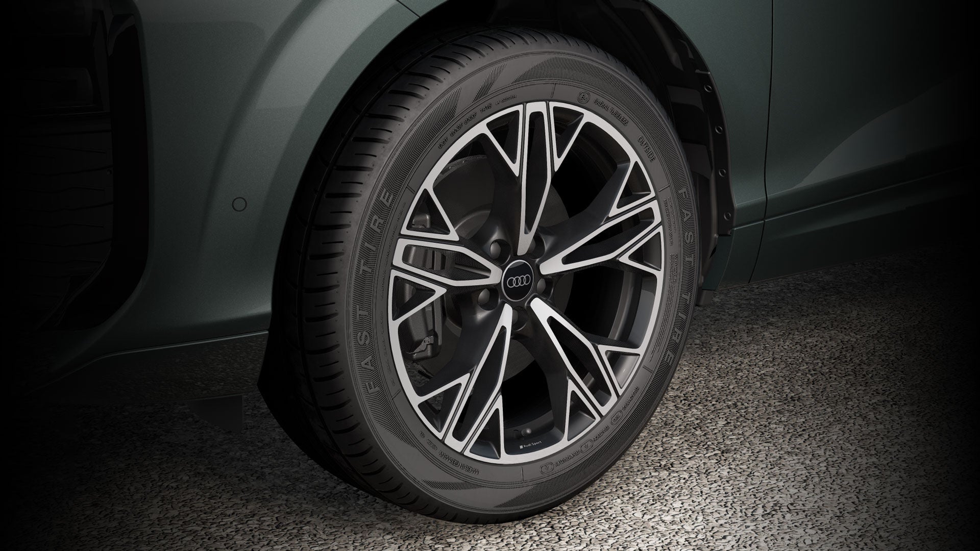 Audi All-new 2026 Q3 Tire Close-Up