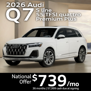 2026 Audi Q7 S line 55 TFSI quattro Premium Plus