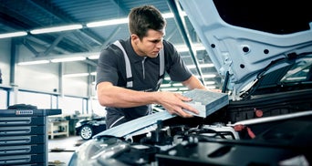 Service technician.