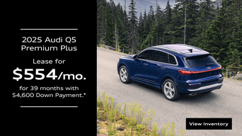 Side view of an Audi Q5