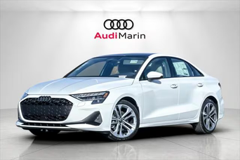 2026 Audi A3 Sedan front facing
