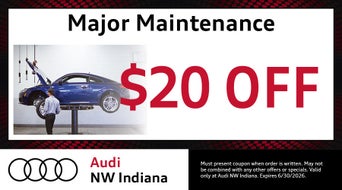 $20 Off Major Maintenance