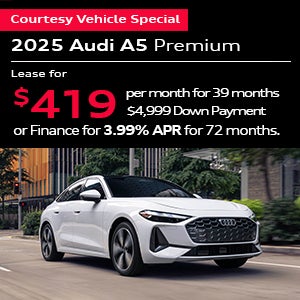 Audi A5 Loaner Special