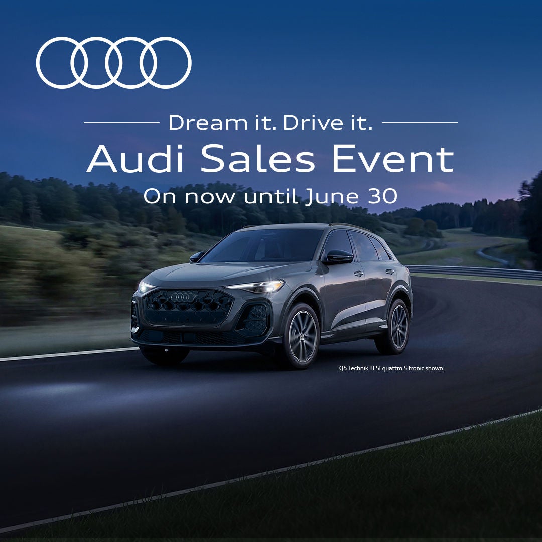 Dream it. Drive it. Audi 2026 Q5 at night.