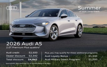 Side view of an Audi A5