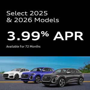 Select 2025 & 2026 Models 3.99% APR Available for 72 Months