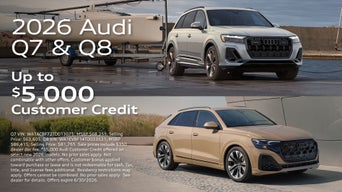 2026 Audi savings