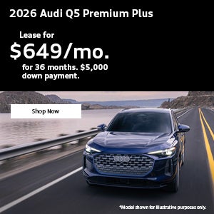 Side view of an Audi Q5