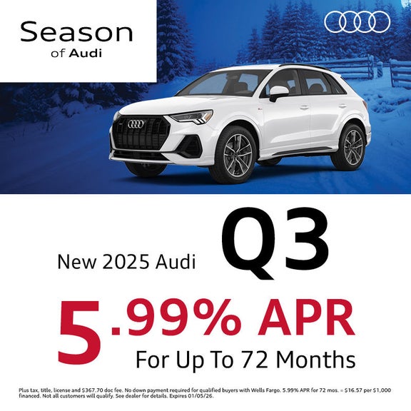 New 2025 Audi Q3
