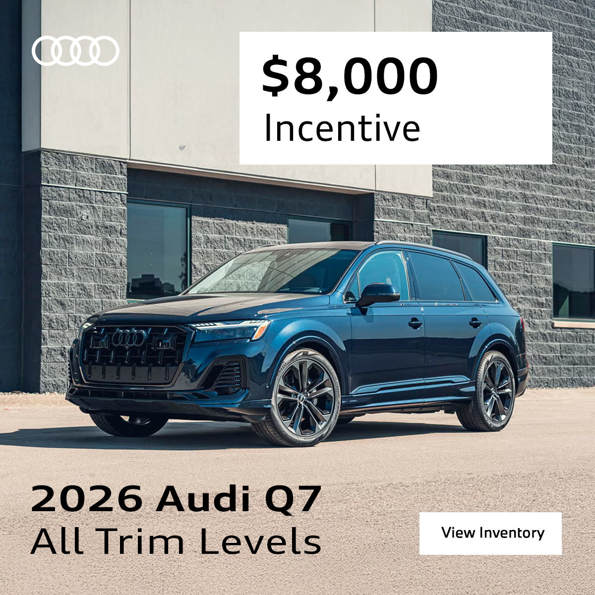 2026 Audi Q7 All Trim Levels