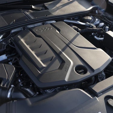 2026 Audi A5 2.0L TFSI turbocharged engine at Audi Sewickley near Pittsburgh PA