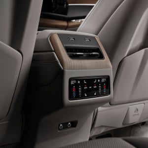La climatisation arrière du nouveau Audi Q7.