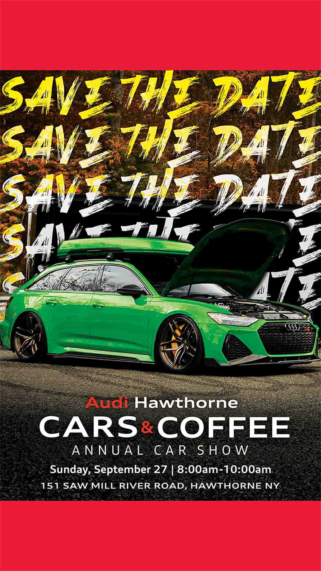 Cars & Coffee is back at Audi Hawthorne!