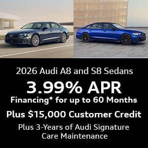 2026 Audi A8 and S8 Sedans