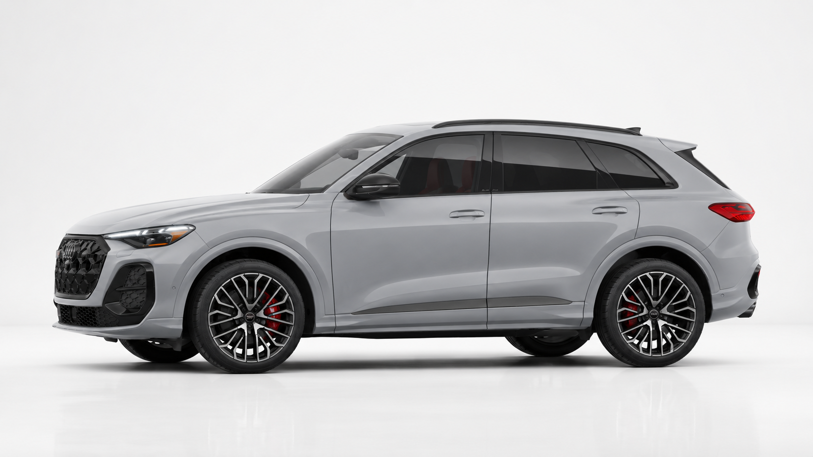2026 Audi SQ5 in Nardo Gray Audi exclusive paint, side profile