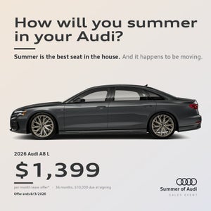2026 Audi A8 L 55 lease special