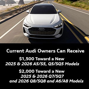 Current Audi Owners Can Receive Up to $2,000