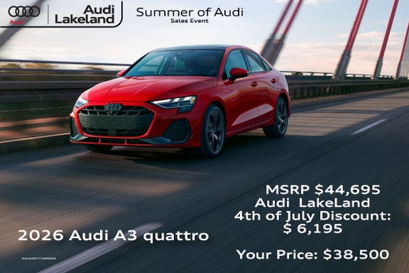 Audi A3 Audi Lakeland Offer
