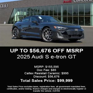 2025 Audi S e-tron Offer