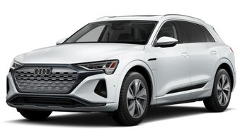 Three-quarter front view of the Audi Q8 e-tron®.