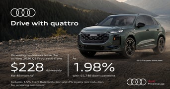 September 2026 Audi Q3 Offers Lease Payment