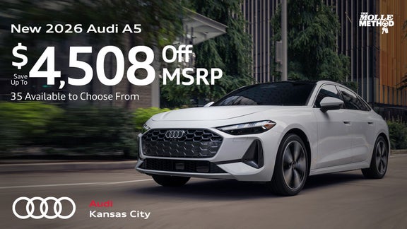 NEW 2026 AUDI A5 SAVE UP TO $4,508 OFF MSRP