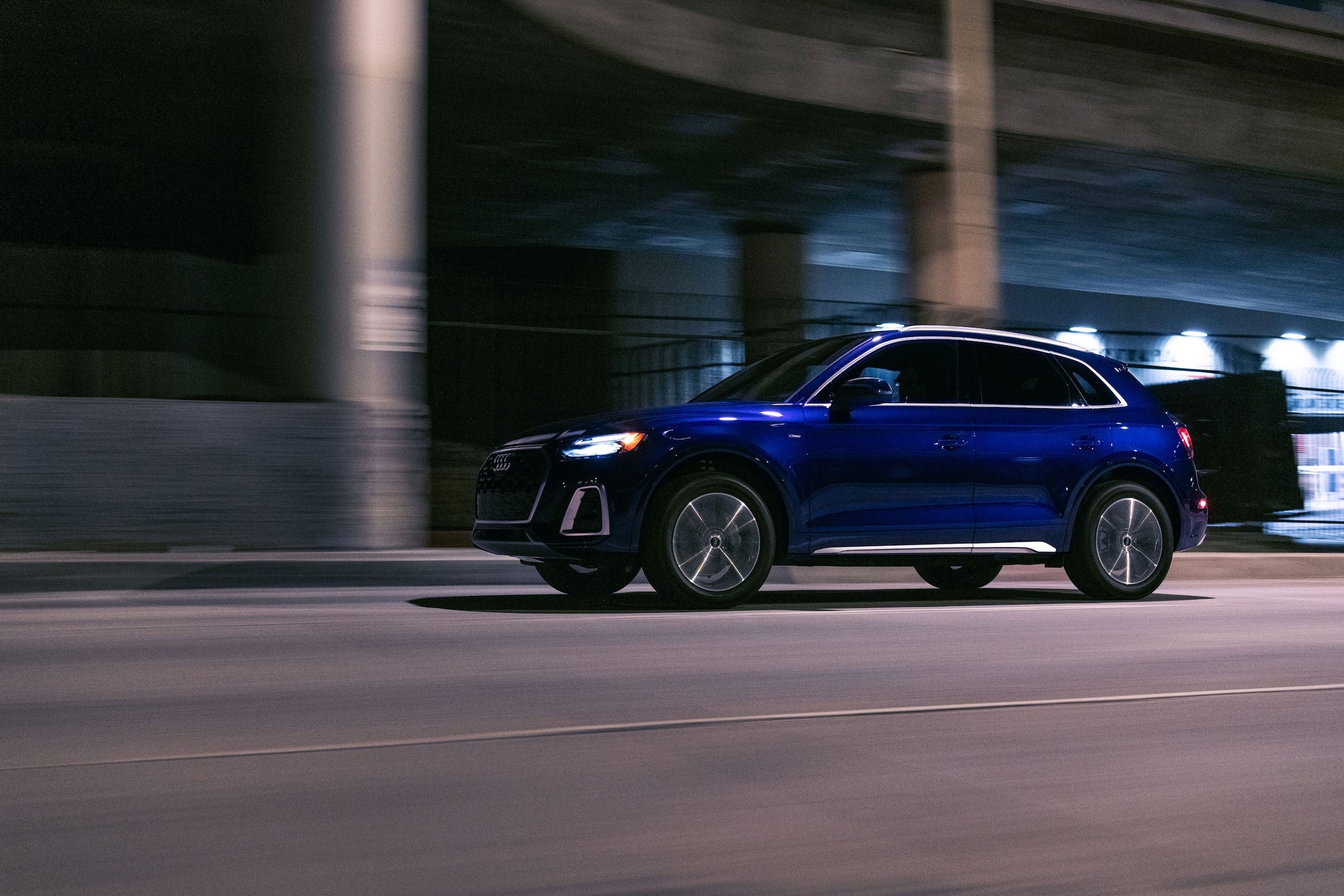 Audi Q5 on the road