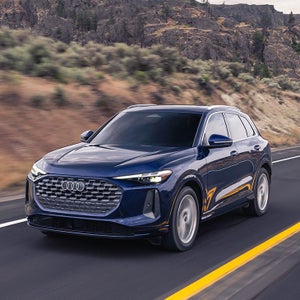 Side view on an Audi Q5.