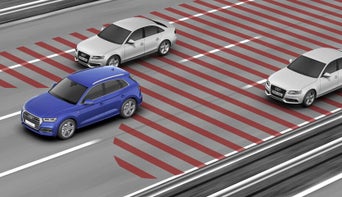 Side assist with rear cross traffic assist