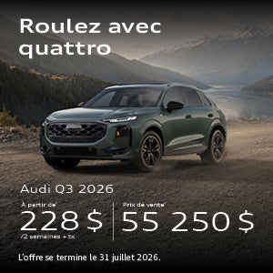 Le tout nouvel Audi Q3 2026